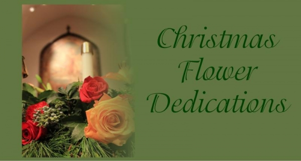 Christmas Flower Dedications